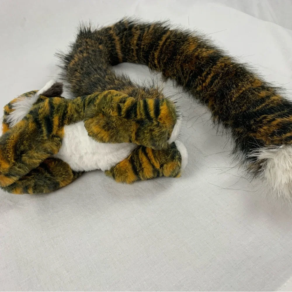Striped Plush Tiger Tail for Kids